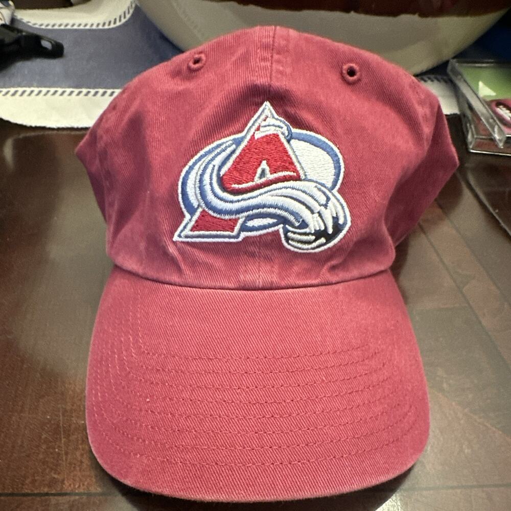 ’47 Colorado Avalanche NHL Burgundy Adjustable Strapback Cap One Size
